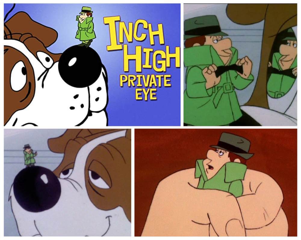 Inch High Private Eye - tv cartoons from the 70s