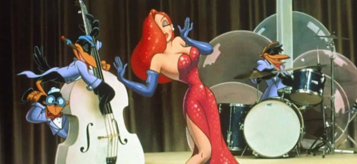 Jessica Rabbit - red hair cartoon character 90s