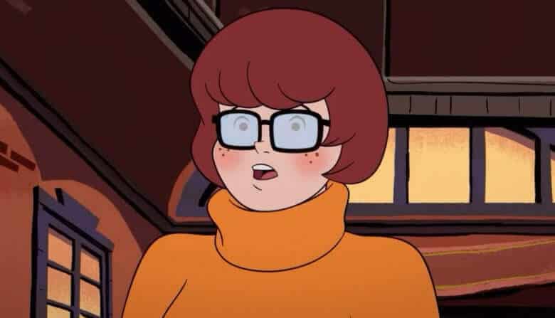 Velma - female cartoon character with glasses