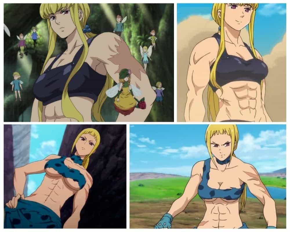 Matrona - The Seven Deadly Sins - Strong Fit Girl Anime