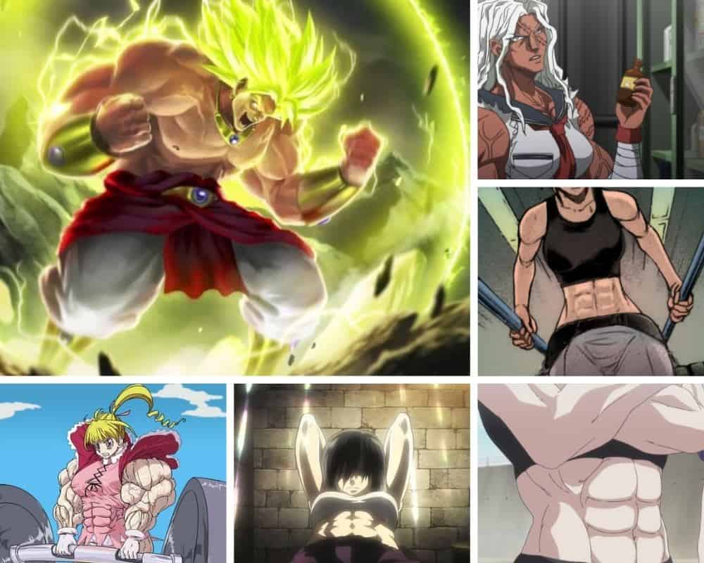 strong fit anime girls to be afraid of