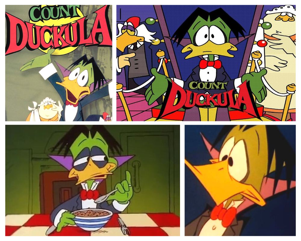 Count Duckula - popular animated dracula cartoon