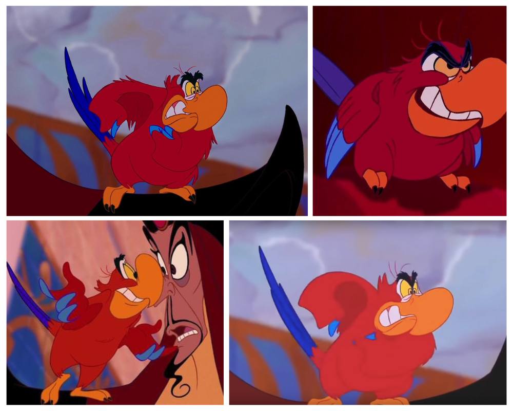 Iago – Aladdin - Red Bird Character