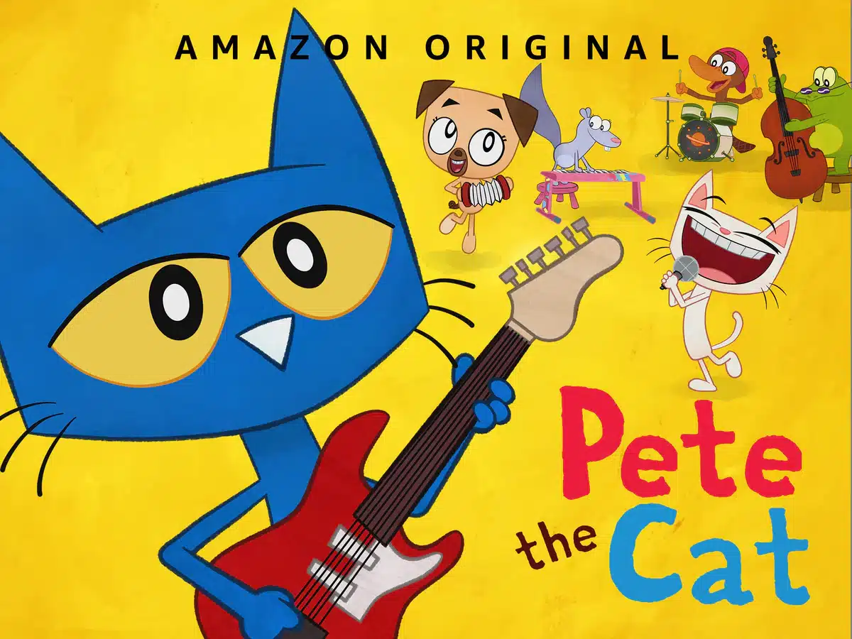 Pete the Cat - Blue Cartoon Cat