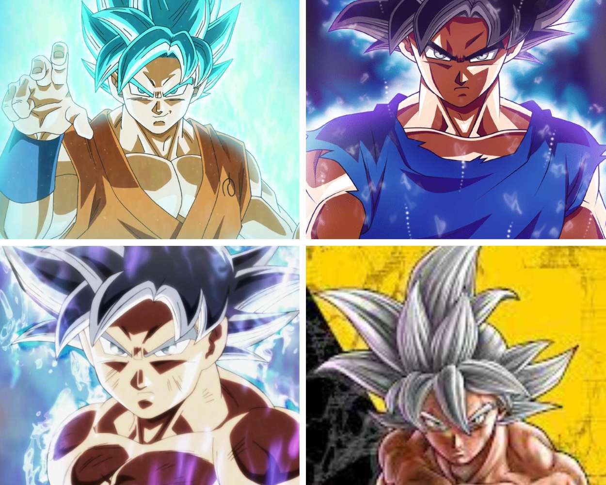 Goku - Powerful Spikey Hair