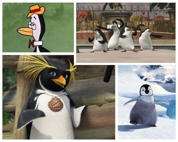 11 Cartoon Penguin Characters