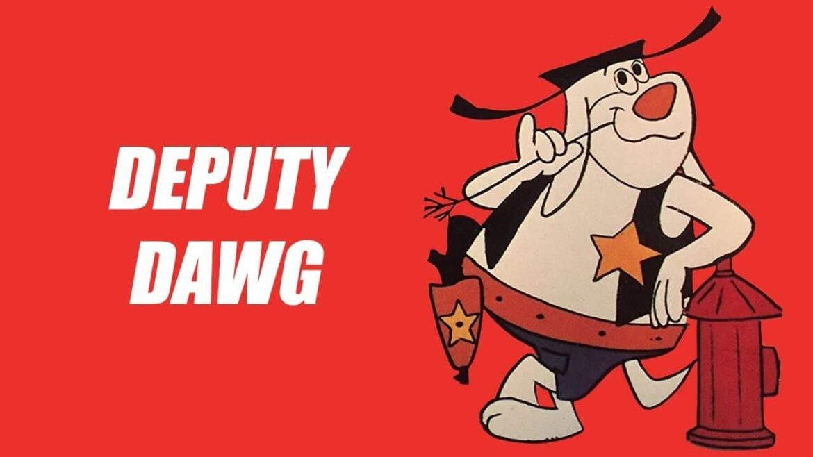 Deputy Dawg - police officers cartoon